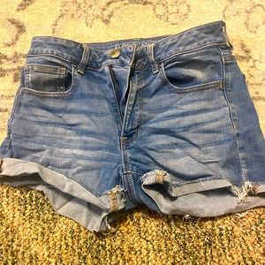 American eagle jean shorts size 6